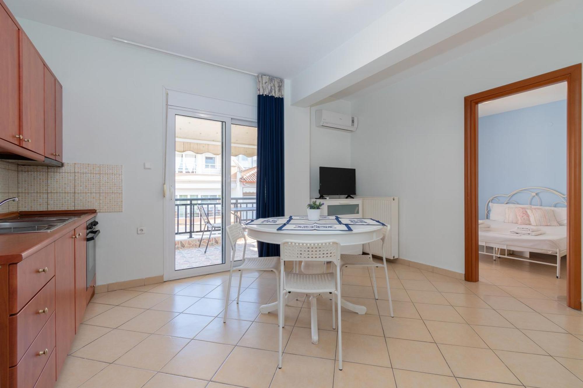 The Sunset Balcony Apartman Néosz Marmarász Kültér fotó